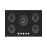 اجاق گاز تایسز توکار صفحه شیشه ای 5 شعله مدل TBG5-1919