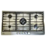 اجاق گاز پالرمو توکار صفحه استیل 5 شعله مدل PSS51