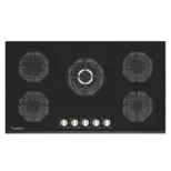 اجاق گاز تایسز توکار صفحه شیشه ای 5 شعله مدل TBG5-1919